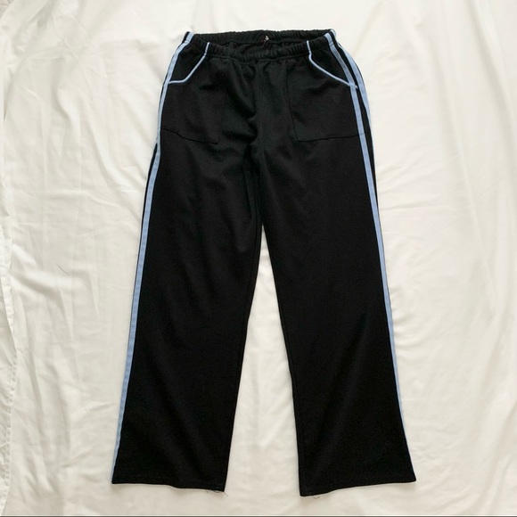 BLACK TRACK PANTS - Picture 1 of 3